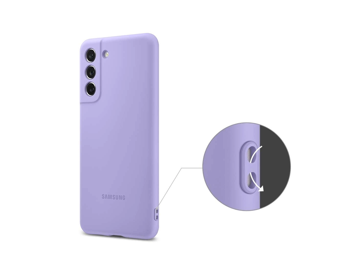 Ốp lưng Samsung Galaxy S21 FE, S21FE Silicone Cover Chính Hãng Ốp lưng Samsung Galaxy S21 FE, S21FE Silicone Cover Chính Hãng